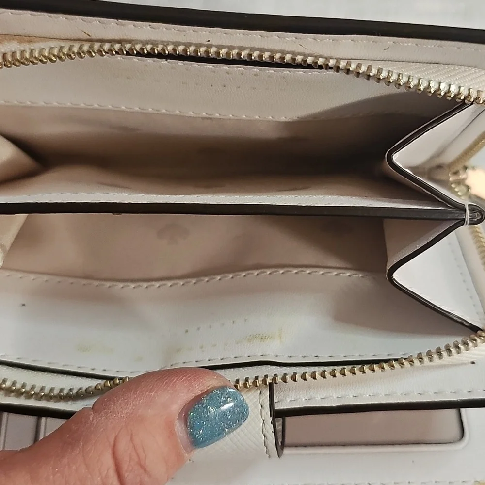 Kate Spade New York‎ Wallet - Mint and Cream (Like New)